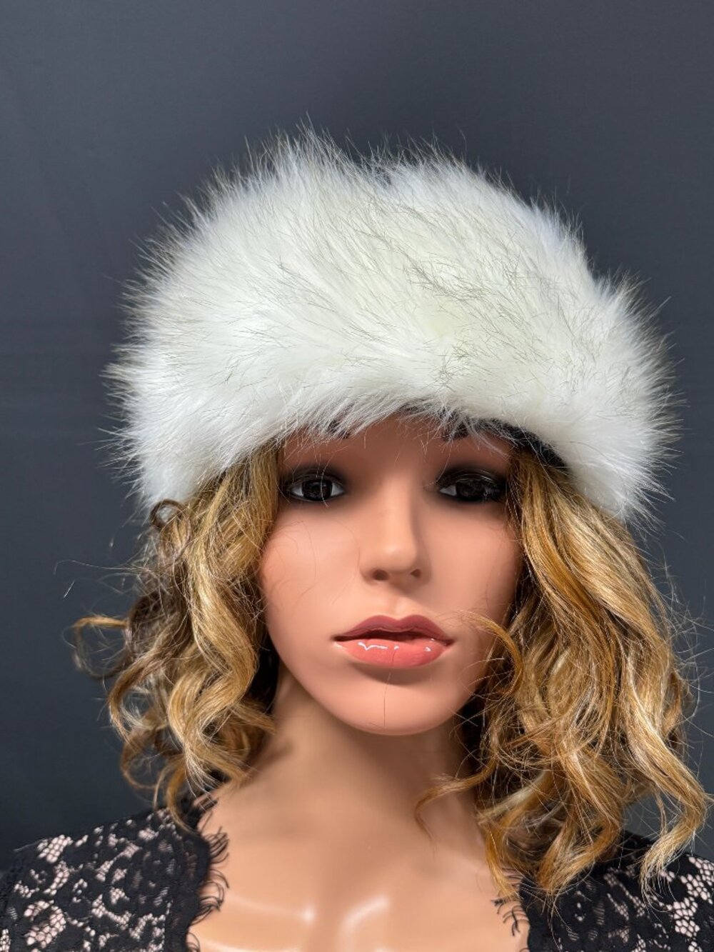 Faux Fur Headband - Never used
